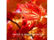 〜パパス&ママス〜11月営業時間のお知らせ♪